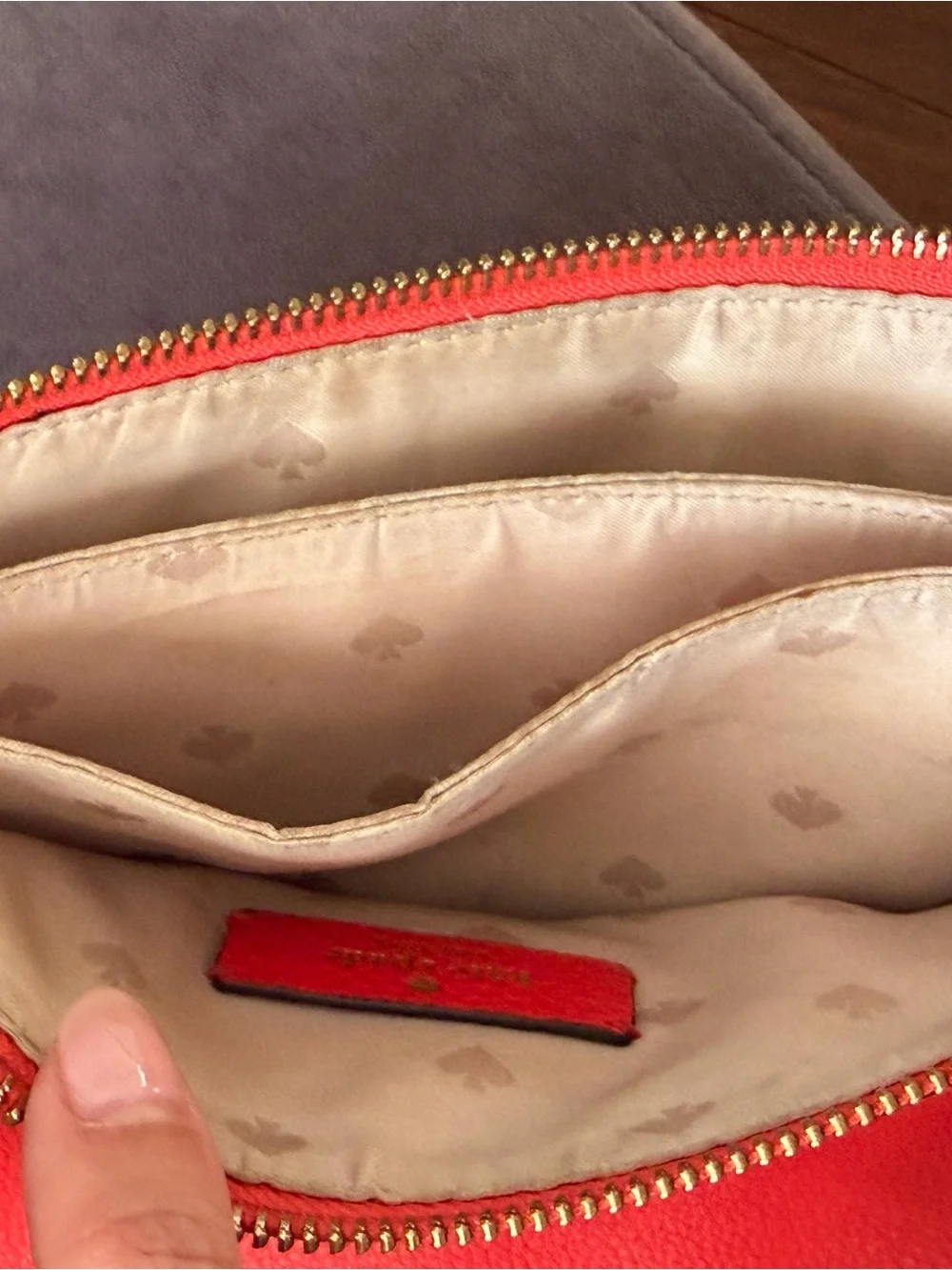 Kate Spade Jackson Triple Gusset Crossbody purse